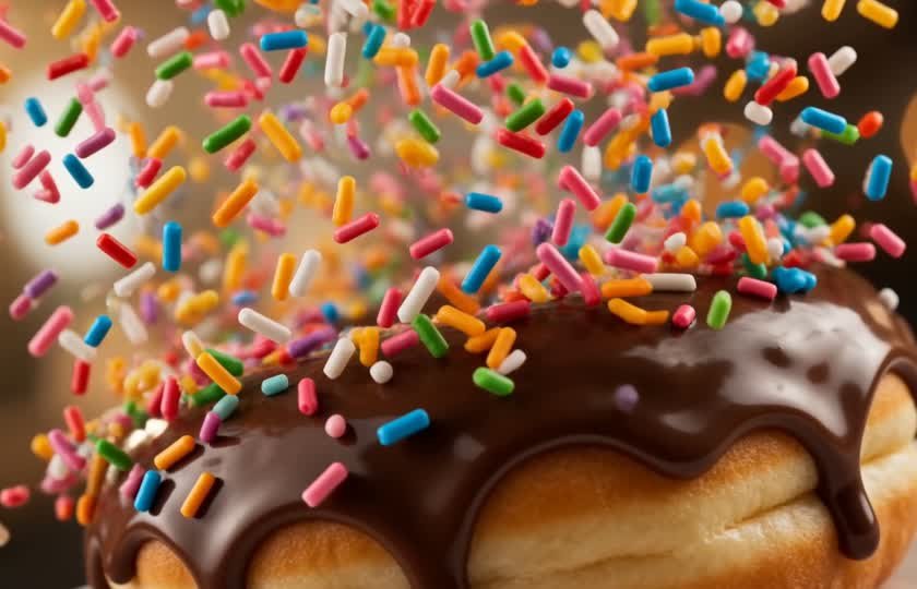 DONUT LAB website hero section designed by EchoNest AI Studio